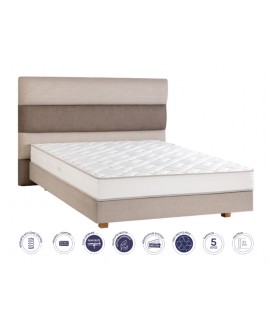 Matelas à Ressorts Ensachés Perle ép 29 cm