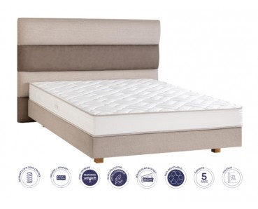 Matelas à Ressorts Ensachés Perle ép 29 cm